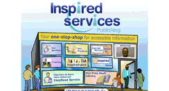 Desktop Screenshot of inspiredservices.org.uk