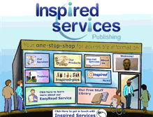 Tablet Screenshot of inspiredservices.org.uk